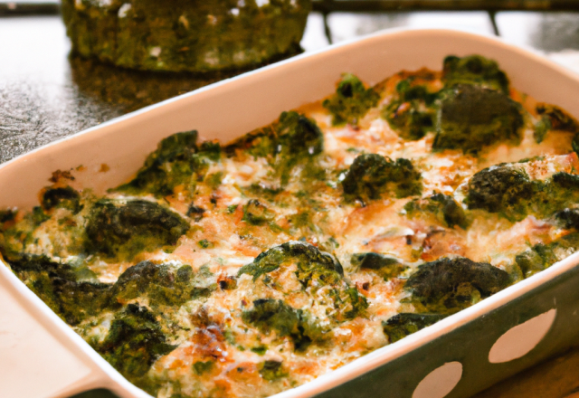 Gratin de brocoli