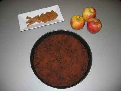 Crumble de pommes aux spéculoos