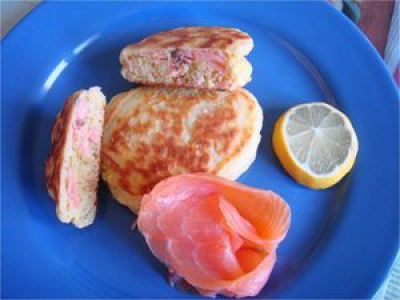 Blinis au saumon fumé