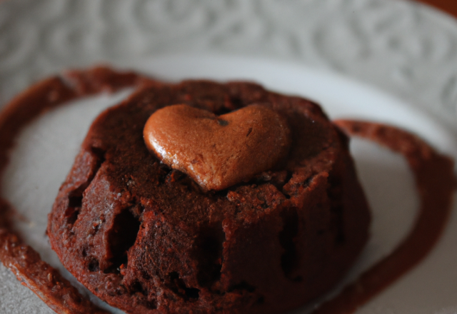 Fondant au chocolat à cœur coulant