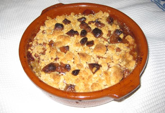 Crumble au chocolat original