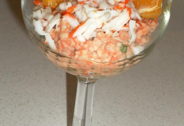 Mousse de surimi facile