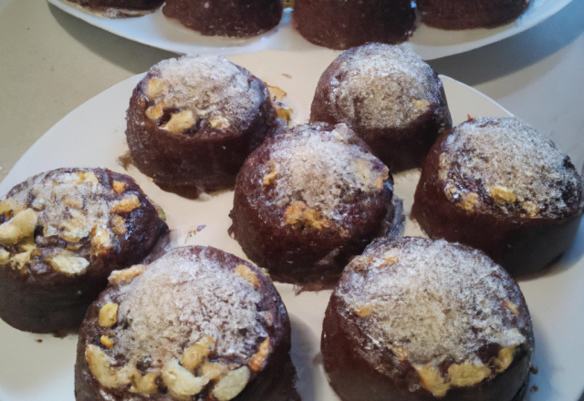 Gâteaux  au Chocolat et à la  Noix de Coco