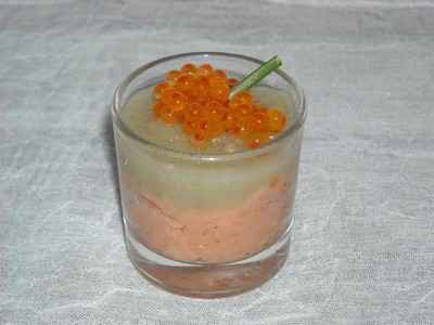 Mousse de saumon et fenouil