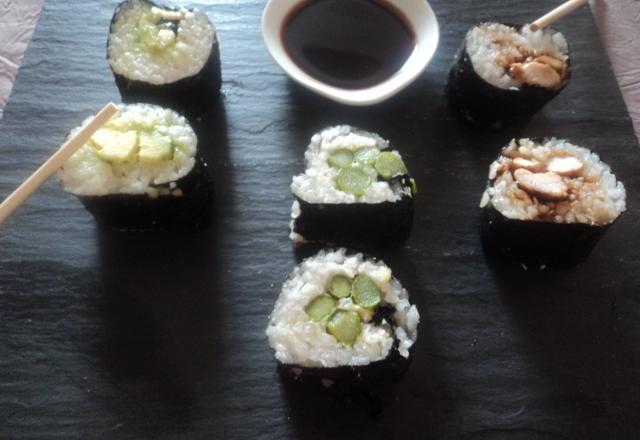 Assortiment de makis