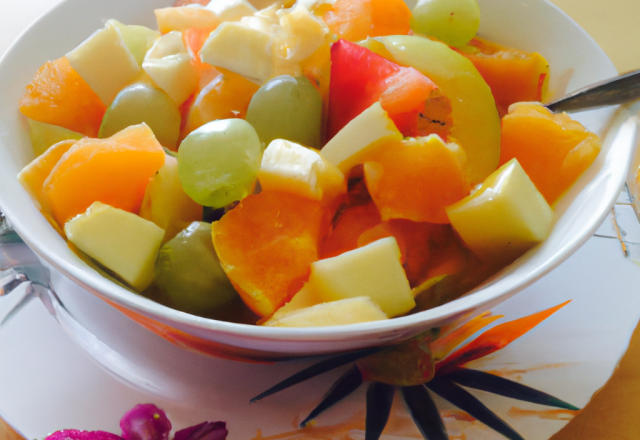 Salade de fruits traditionnelle