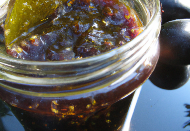 Confiture de prune-citron au gingembre