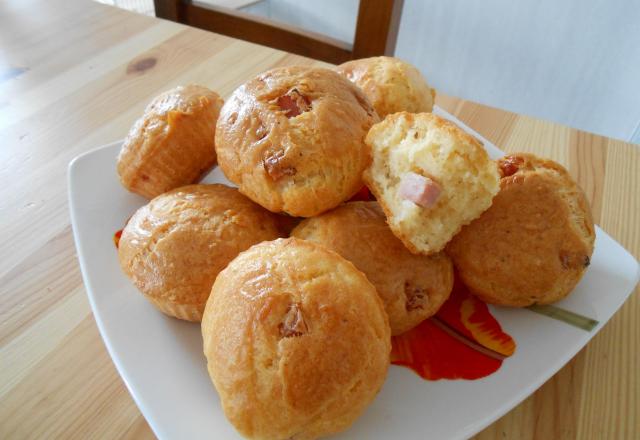 Mini cake jambon gruyère