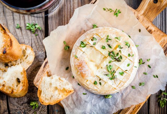 Camembert Coeur de lion rôti au four