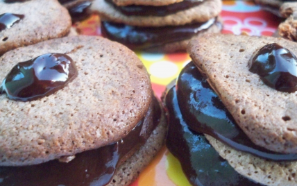 Burger ganache au chocolat !