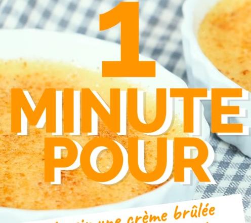 Comment réussir une crème brûlée parfaitement craquante ?