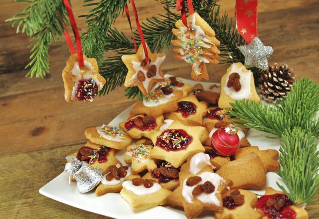 Biscuits de Noël à la confiture