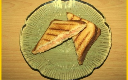 Croques au saumon fumé et Boursin