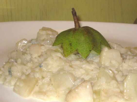 Risotto poires & gorgonzola