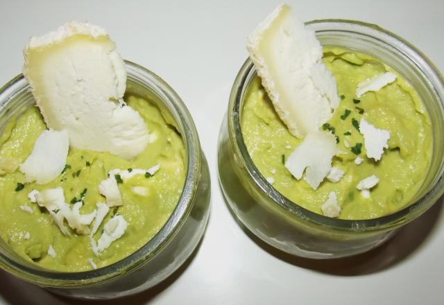 Vérirnes de chèvre et d'avocat