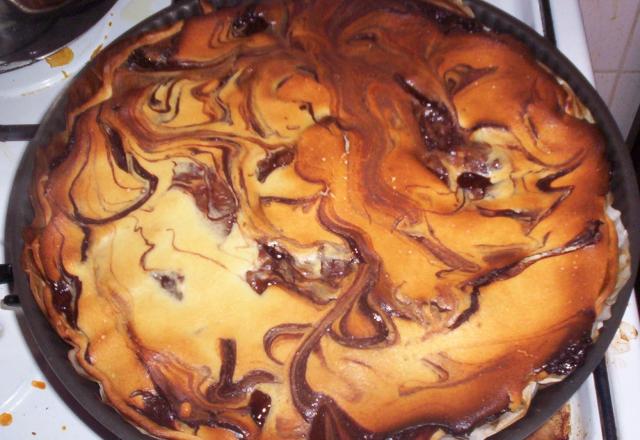 Tarte poire chocolat