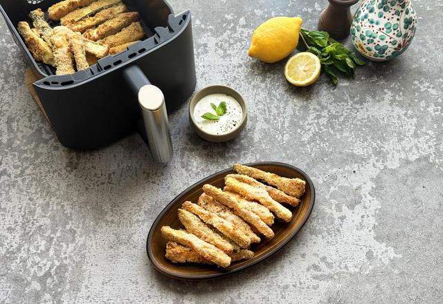 Frites de courgette au Air Fryer