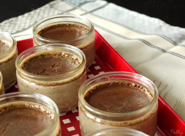 Crème au chocolat sans œuf ni beurre