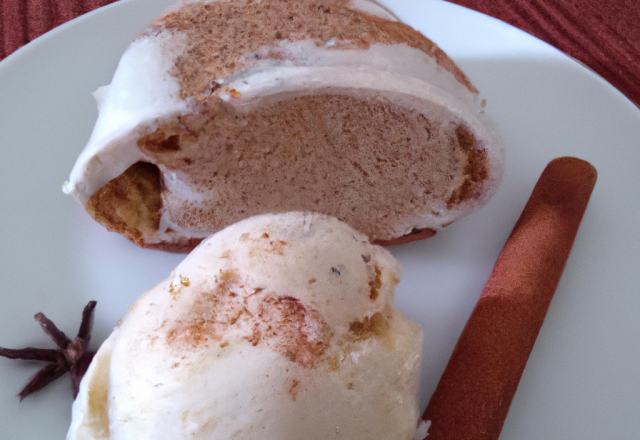 Glace au pain d'épices