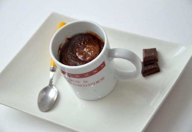 Mug cake au chocolat