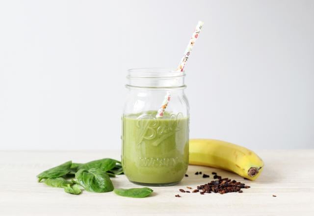 Green smoothie à la chicorée