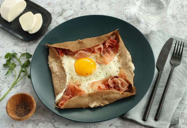 Galette de sarrasin à l'italienne