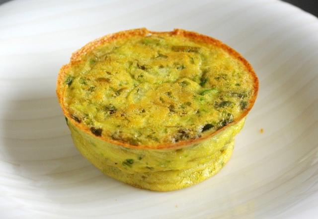 Petits flans de courgettes et pommes de terre sans lactose et sans gluten