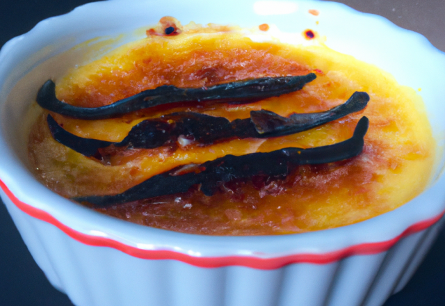 Crème brulée au potiron