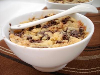 Crumble de poires au chocolat rapide