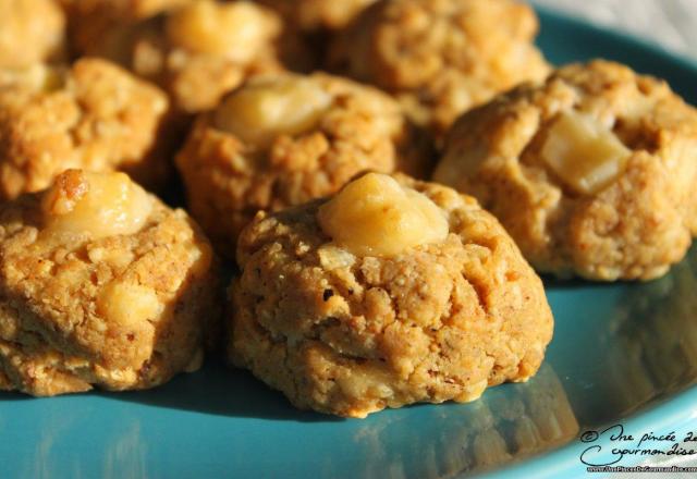 Cookies au comté et à la noisette