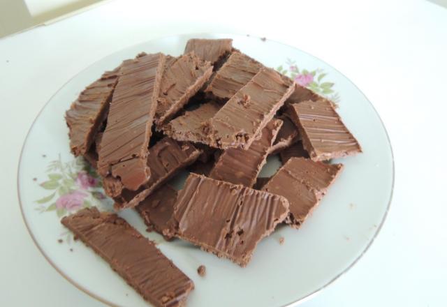 Barres de Nutella crunchy