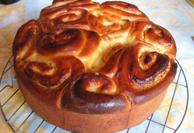 Brioche mousseline aux amandes