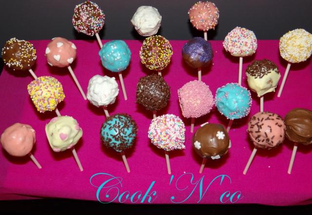 Cake pop Nutella et chocolat