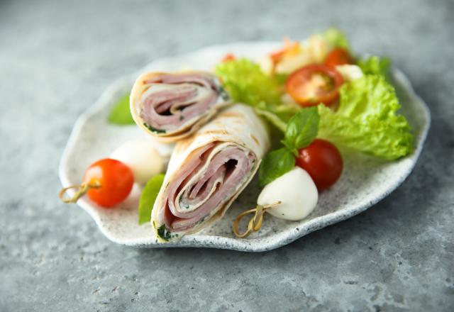 Wrap jambon Boursin