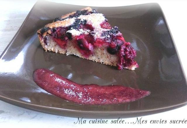 Maxi financier aux fruits rouges