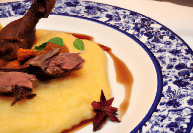 Parmentier de confit de canard rapide