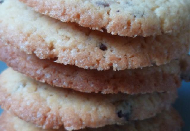 Petits cookies moelleux aux pépites de chocolat