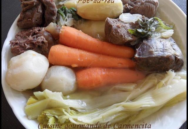 Pot au feu en cocotte