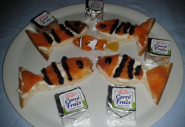 Tartines Nemo au CARRE FRAIS