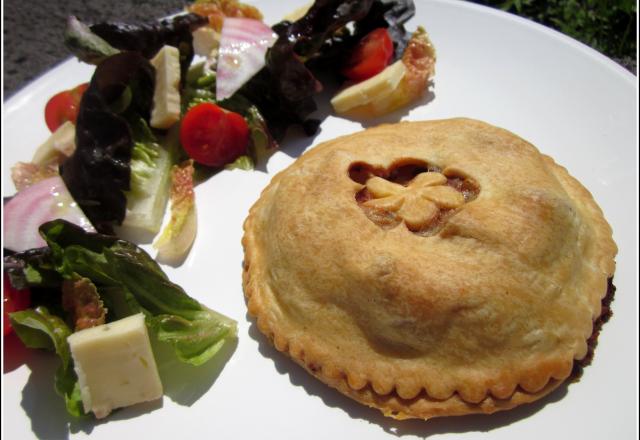 Tourtes croustillantes au Saint Nectaire Fermier