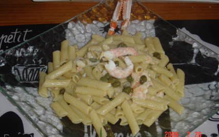 Pennes aux langoustines