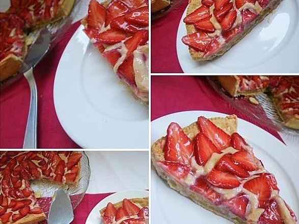 Tarte aux Fraises & Son Amandine Spéculoos