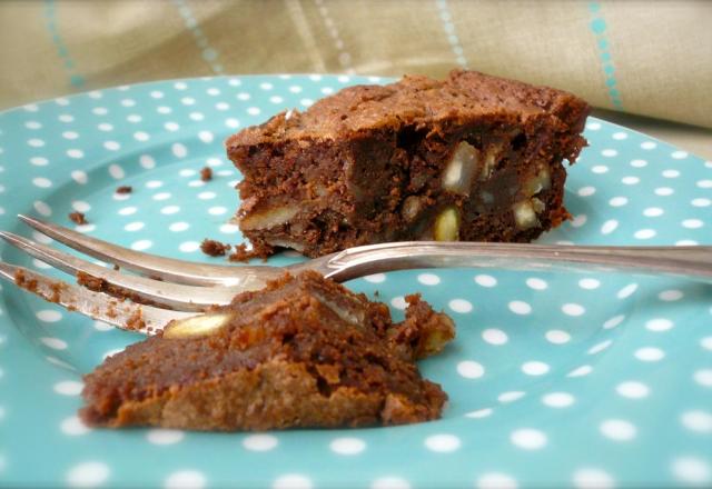 Gâteau chocolat et pommes de terre