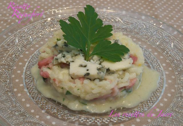 Risotto au roquefort maison