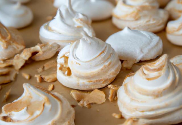 Meringues croustillantes