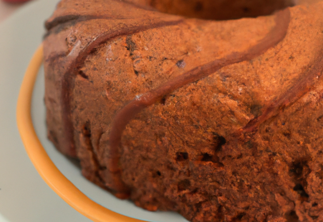 Gâteau au chocolat au goût d'enfance