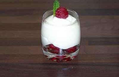 Mousse framboisine