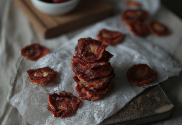 Cookies tomates séchées & chorizo