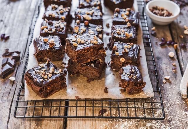 Brownie chocolat haricots rouges