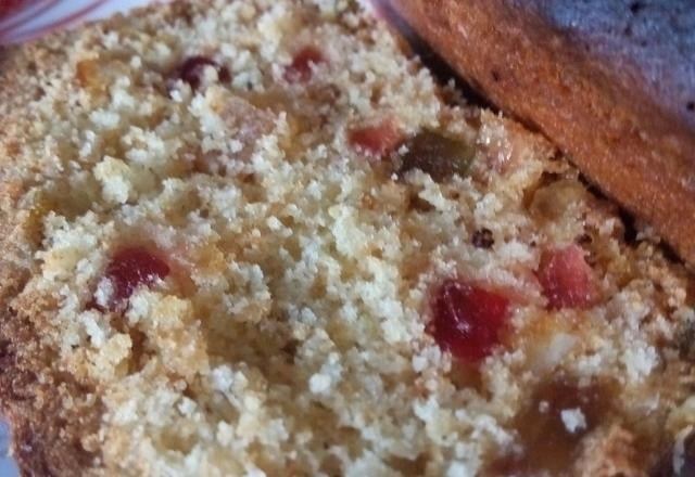 Cake aux fruits confits de Mamie Renée